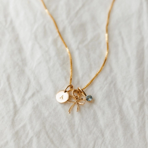 Collana Minimalista con Ciondolo in Rame per Uomo Donna Placcata Oro con Strass e Perle Artificiali Gioielli di Moda