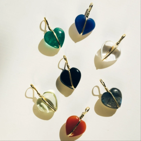 Roestvrijstalen Kleurrijke Hart Hanger Halsketting Voor Dames Dopamine Stijl Kunststeen Strass Choker Mode Sieraden