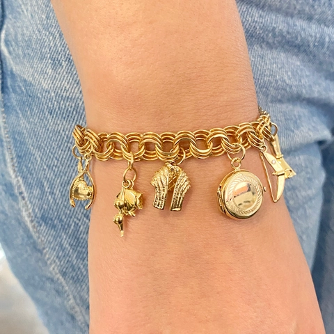 Collana Fai-da-te in Acciaio Inossidabile Placcata Oro 18K Catena a Graffetta con Künstliche Perle Chiusura a T per Donna Uomo Gioielli