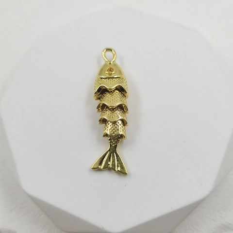 18K Gold Plated Copper Micro Zircon Marine Animals Pendant DIY Jewelry Accessories Mermaid Turtle Dolphin Shell Fish Charms