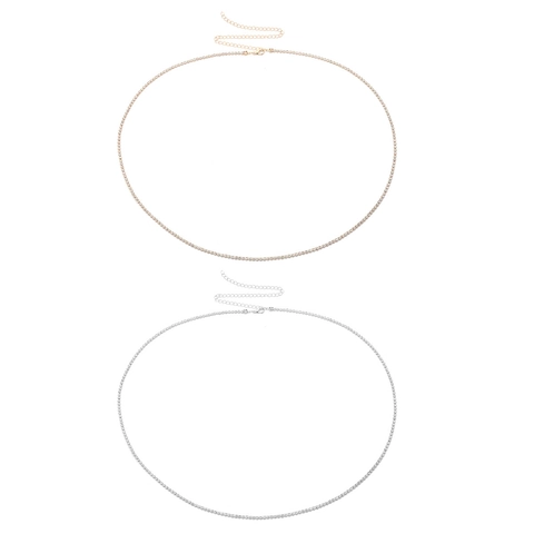 Sexy Catena da Girovita in Strass per Donna Catena da Vita in Lega Minimalista Gioielli per il Corpo Placcati Oro Argento per Party sulla Spiaggia
