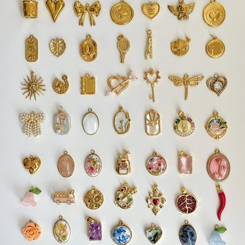 Edelstahl Schleife Herz Sonne Mond Stern Anhänger Halskette Gold Überzogen Strass DIY Mode Schmuck Für Damen Herren Ketten