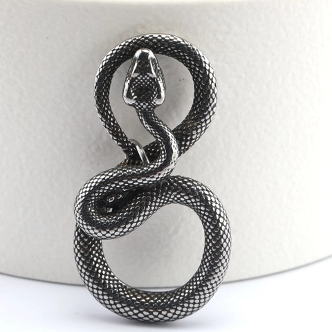 Punk Hip Hop Stainless Steel Cobra Snake Pendant And Box Chain Necklace For Men Gold Silver Street Style Jewelry Accessory Gift