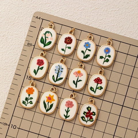 Vintage Roestvrij Staal Bloem Hanger Ketting Voor Vrouwen Geboortebloem Verguld Floral Charm Elegante Sieraden Cadeau