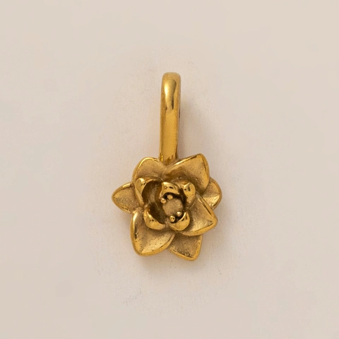 Geburtsblume Edelstahl Schuhclips DIY Schmuck Anhänger 18K Gold Vergoldet Botanische Blumen Charms Für Crocs Zubehör