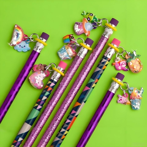 Collana con Ciondolo in Acciaio Inossidabile a Cartoni Animati Placcata in Oro Anguria Arcobaleno Stella per Donna Bambini