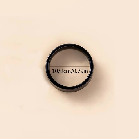 Vintage Stainless Steel Zodiac Sign Rings For Men Women Black Electroplated Minimalist Constellation Finger Band Ring Jewelry Gift