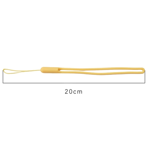 Universal Flüssigsilikon Handy Lanyard Schleife Hand Handgelenkschlaufe Für Handyhüllen Schlüssel USB-Sticks Anti-Verlust Tragbarer Schlüsselanhänger