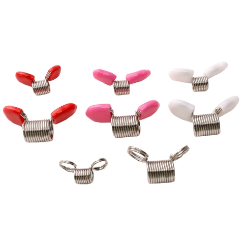 Metall Federclip Schmuck Perlenstopper Für DIY Verstellbarer Kleidung Taille Kragen Expander Bastelmaterial Zubehör