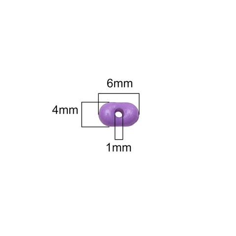 Dubbel Gat Pindakralen Acryl Effen Kleur Twee Gat Kraaltjes Voor DIY Sieraden Maken Armband Ketting Materialen