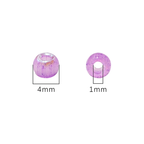 4mm Aurora Cat Eye Glass Seed Beads Round Loose Spacer Beads For DIY Jewelry Making Bracelet Necklace Handmade Craft Supplies