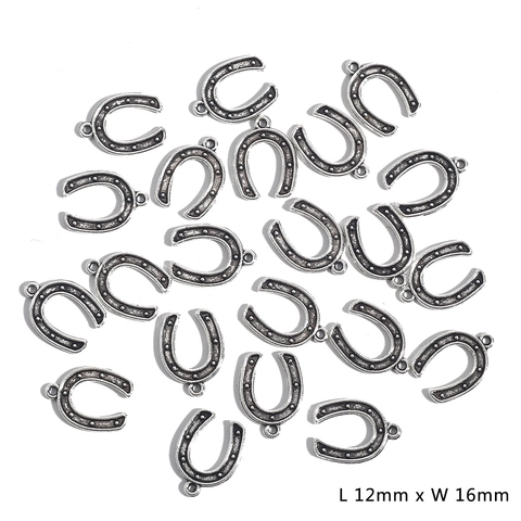 Antique Silver Alloy Pendants For DIY Jewelry Making Charms Hamsa Hand Moon Star Flower Starfish Eiffel Tower Anchor Rudder Vintage Accessories