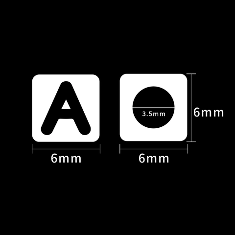 Acrylic Alphabet Letter Number Beads DIY Jewelry Making Kit With Storage Box Mixed Heart Pattern Loose Beads For Bracelets Necklace