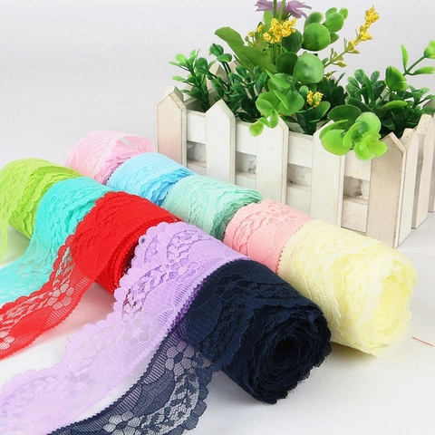 Vintage Blumen Spitzenbesatz Unelastisch Bogenkante Hohlband Für DIY Nähen Handwerk Kleidung Dekoration Geschenkverpackung