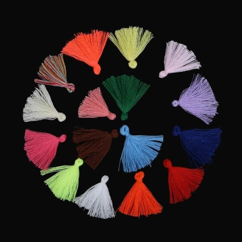 Nappine in Cotone Poliestere per Creazione Gioielli Artigianato Fai da Te Orecchini Accessori Pendenti Decorazioni Casa