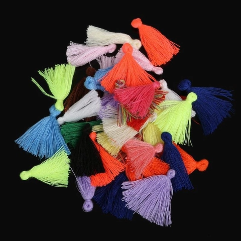 Nappine in Cotone Poliestere per Creazione Gioielli Artigianato Fai da Te Orecchini Accessori Pendenti Decorazioni Casa