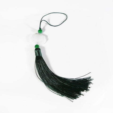 Chinese Style Lotus Flower Tassel Pendant Vintage Handmade Silk Tassel For Bookmark Fan Flute DIY Craft Decoration Accessory