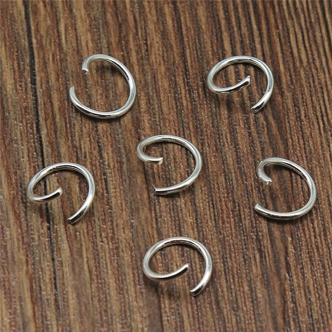 Eisen Offene Biegeringe C-Ringe Runde Schleife Schmuckverbinder DIY Basteln Zubehör Für Halskette Armband Herstellung