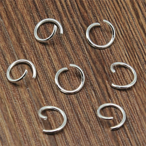Eisen Offene Biegeringe C-Ringe Runde Schleife Schmuckverbinder DIY Basteln Zubehör Für Halskette Armband Herstellung