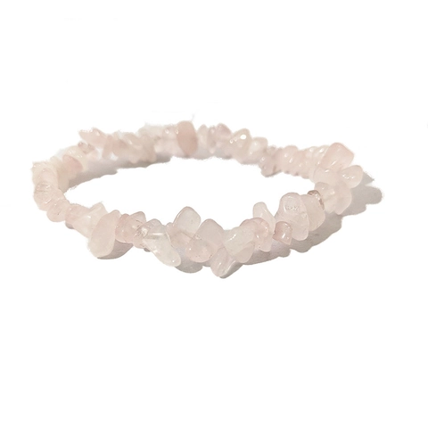 Irregular Natural Stone Chip Bracelet For Women Healing Crystal Polished Mineral Beads Elastic Bracelet Boho Style Jewelry Gift