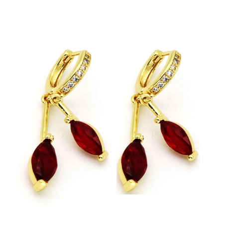 Pendientes de Borla Asimétricos Geométricos con Circonita para Mujer Joyería de Pendientes Colgantes de Cobre Chapado en Oro
