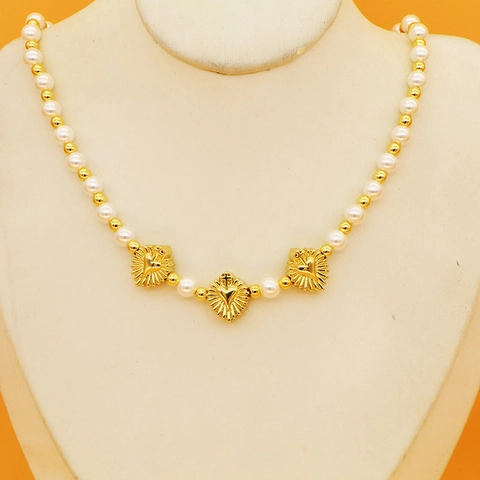 Vintage Heiliges Herz Anhänger Halskette Für Damen Kupfer Emaille Rotes Herz Flügel Krone Kreuz Religiöser Gotischer Strass Schmuck