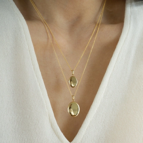 18K Vergulde Koperen Medaillon Halsketting Hart Ovaal Foto Hanger Vlinder Palmboom Kruis Strass Memorial Sieraden Cadeau
