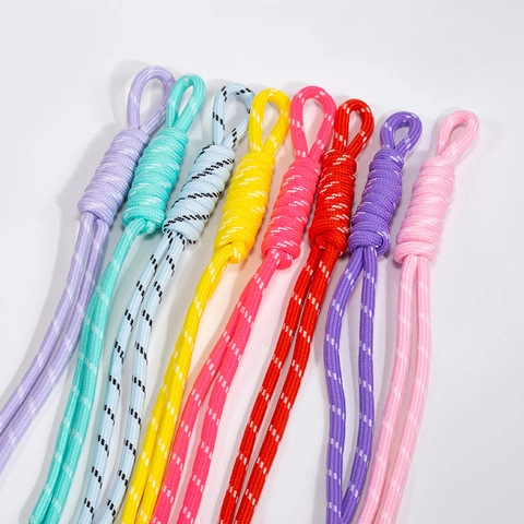 Mode Geflochtene Kordel Taschenanhänger DIY Gewebtes Seil Schlüsselanhänger Für Rucksack Gepäck Trendig Bunter Stoff Geknotet Zubehör