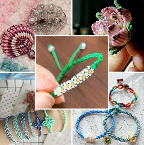 Number 72 Jade Thread Nylon Cord For Handwoven DIY Jewelry Making Braided Bracelet String Beading Line Accessories Handcrafted Cord