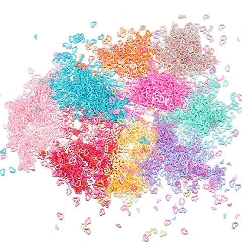 Holografische Hart Ster Bloem Nagelkunst Pailletten DIY Sieraden Accessoires Knutsel Glitter Voor Decoratie Sprankelende Laser Gemengde Vormen
