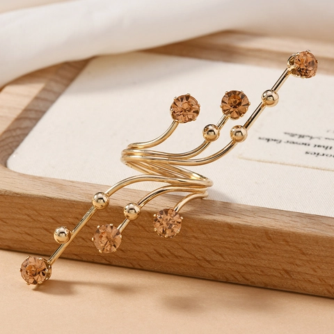 Collection de Bagues Vintage en Alliage avec Künstliche Perles d'Imitation pour Femmes Formes Poulpe Conque et Fleurs Or Argent