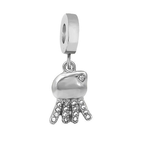 Stainless Steel Marine Animal DIY Charms Enamel Rhinestone Pendants For Women Ocean Theme DIY Jewelry Making Sea Turtle Starfish Dolphin Coconut Tree