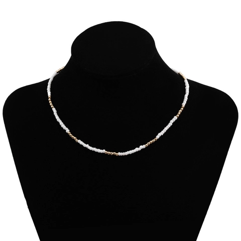 Handgefertigte Glasperlenkette Für Damen Bohemian Süßigkeitenfarbe Kristallperlen Chokerkette Mit Verlängerungskette Schmuck Geschenk