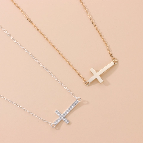 Sexy Cross Pendant Bikini Body Chain For Women Gold Silver Plated Alloy Minimalist Waist Chain Adjustable Belly Jewelry