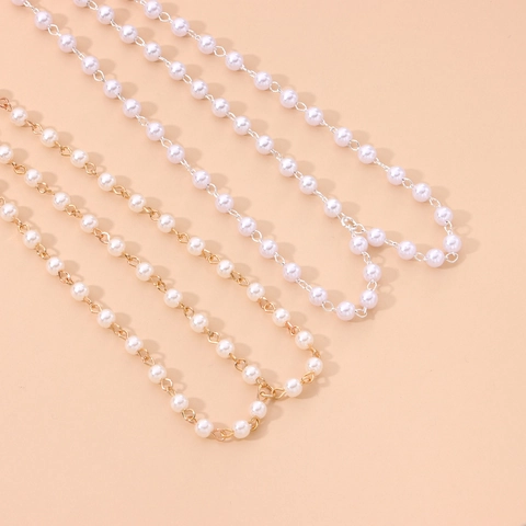 Catena Per Capelli Boema Fatta A Mano Con Perle Artificiali Per Donna Gioielli Per Capelli Con Nappa In Lega Oro Argento Vintage Per Matrimonio
