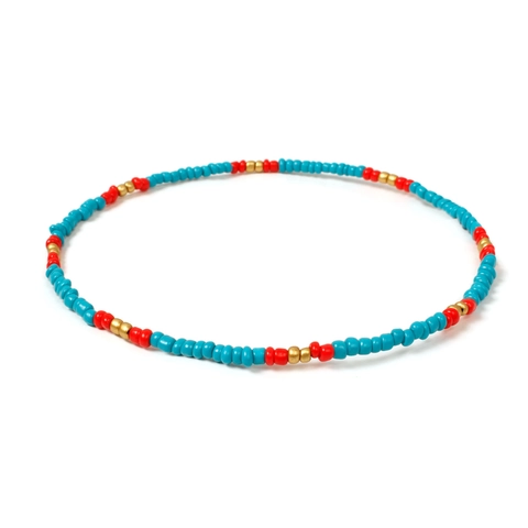 Colorful Bohemian Seed Bead Choker Necklace For Women Handmade Glass Bead Summer Beach Vacation Daily Jewelry Accessory