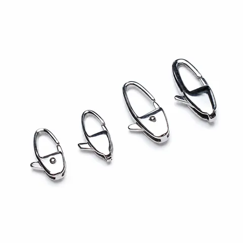 Cierre de Langosta de Acero Inoxidable 316 Conector de Joyería Pulido Accesorios DIY Para Hacer Collares Bolsos Estilo Minimalista