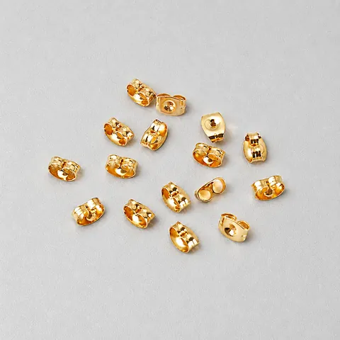 Stainless Steel Butterfly Earring Backs Square Earring Nuts DIY Jewelry Making Replacement Findings Earring Caps Accessories