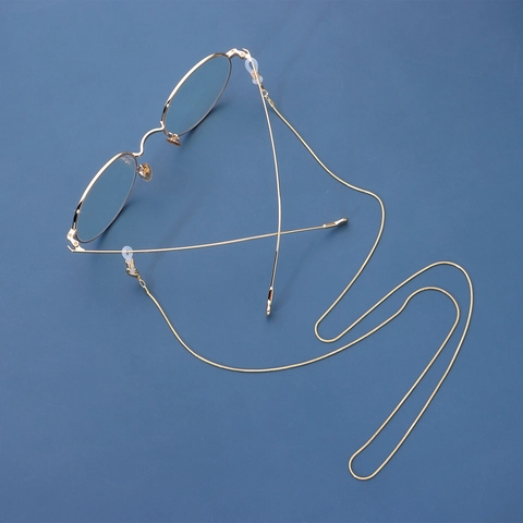 Metal Snake Chain Glasses Chain For Women Anti-Lost Mask Lanyard Holder Eyewear Strap Necklace Glasses Accessory