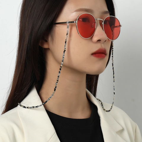 Bohemian Seed Beads Glasses Chain For Women Anti-Slip Eyewear Strap Mask Holder Beaded Lanyard Fashion Jewelry Accessories