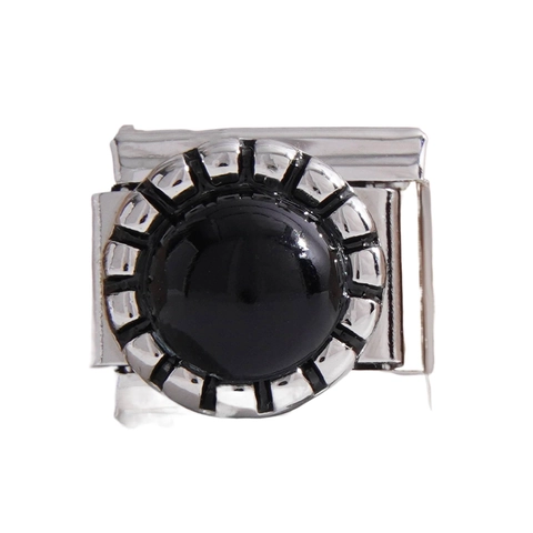 Roestvrij Staal Italiaanse Charm Schakel Voor DIY Armband Maken Emaille Boze Oog Hart Bloem Kers Kunstparel Accessoire