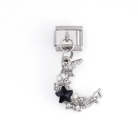 Roestvrij Stalen Italiaanse Modulaire Charm Armband Schakel DIY Hanger Met Hart Maan Diervorm Voor Gepersonaliseerde Sieraden Maken Cadeaus