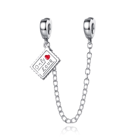 Versilberte Kupfer DIY Sicherheitskette Charm Delphin Schmetterling Herz Muster Zirkonia Anhänger Für Damen Armband Schmuckherstellung