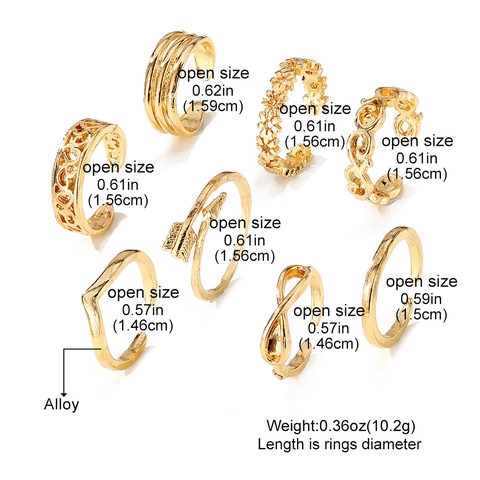 Bohemian Alloy Carved Hollow Toe Rings For Women Adjustable Open Foot Ring Vintage Beach Summer Holiday Holiday Jewelry