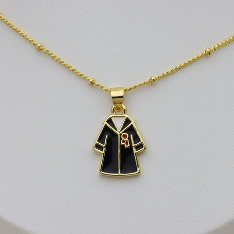 Enamel Medical Necklace Pendant For Doctors Nurses Gold Plated Copper Ambulance First Aid Kit Heart Nurse Hat Jewelry