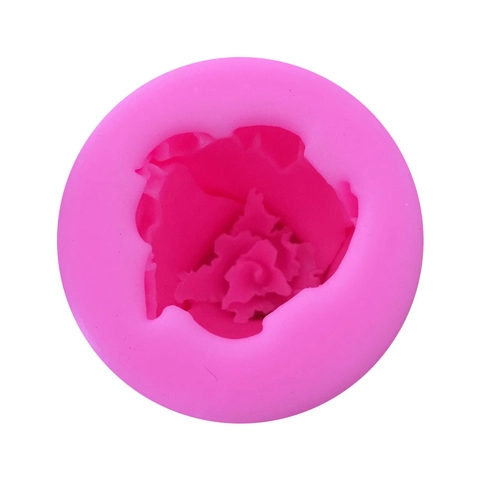 3D Rosenblume Silikonform DIY Handgefertigte Seife Kuchen Schokolade Werkzeug Rosa Floral Backen Zubehör Flexible Rosenform