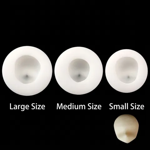 Durchscheinende Universelle Silikon Gesichtsform Für DIY Handgemachte Ton Fondant Puppenherstellung Handwerk Modellierwerkzeug