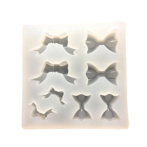 3D Schleife Band Silikonform Für DIY Schmuck Harzguss Fondant Kuchendekoration Backform Küchenhelfer Zubehör