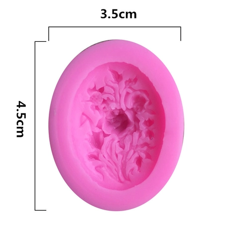 DIY Silicone Peony Rose Flower Mold For Fondant Chocolate Baking Cake Decorating Tools Handcrafted Soap Plaster Mold