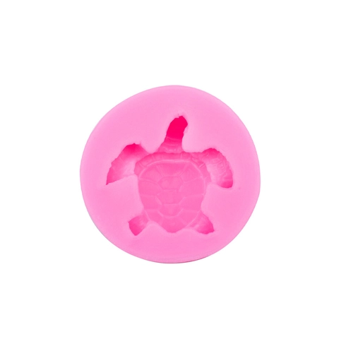 DIY Meeresschildkröte Silikon Fondant Form Rund Süße Schildkröte Kuchen Dekorieren Backwerkzeug Für Schokolade Seife Harz